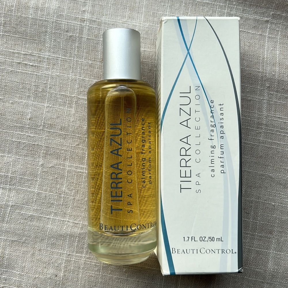 BeautiControl, Tierra Azul, calming fragrance. NIB